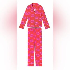 Red Lip Print Pajamas